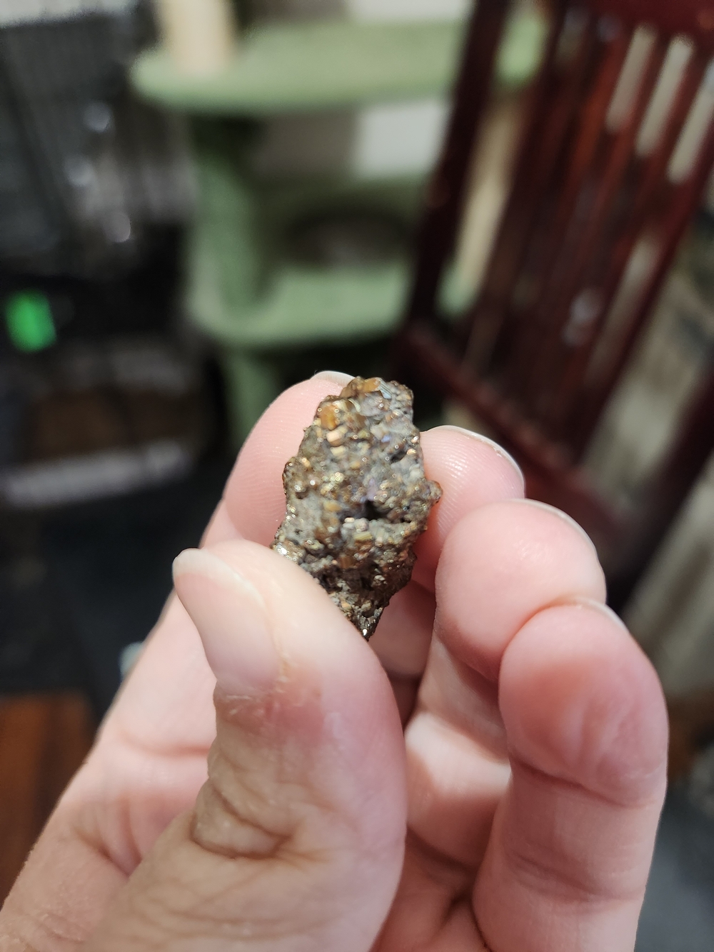 Pyrite Nugget, Obsidian Arrowhead, Mahogany Obsidian Arrowhead - Picture 2 of 12